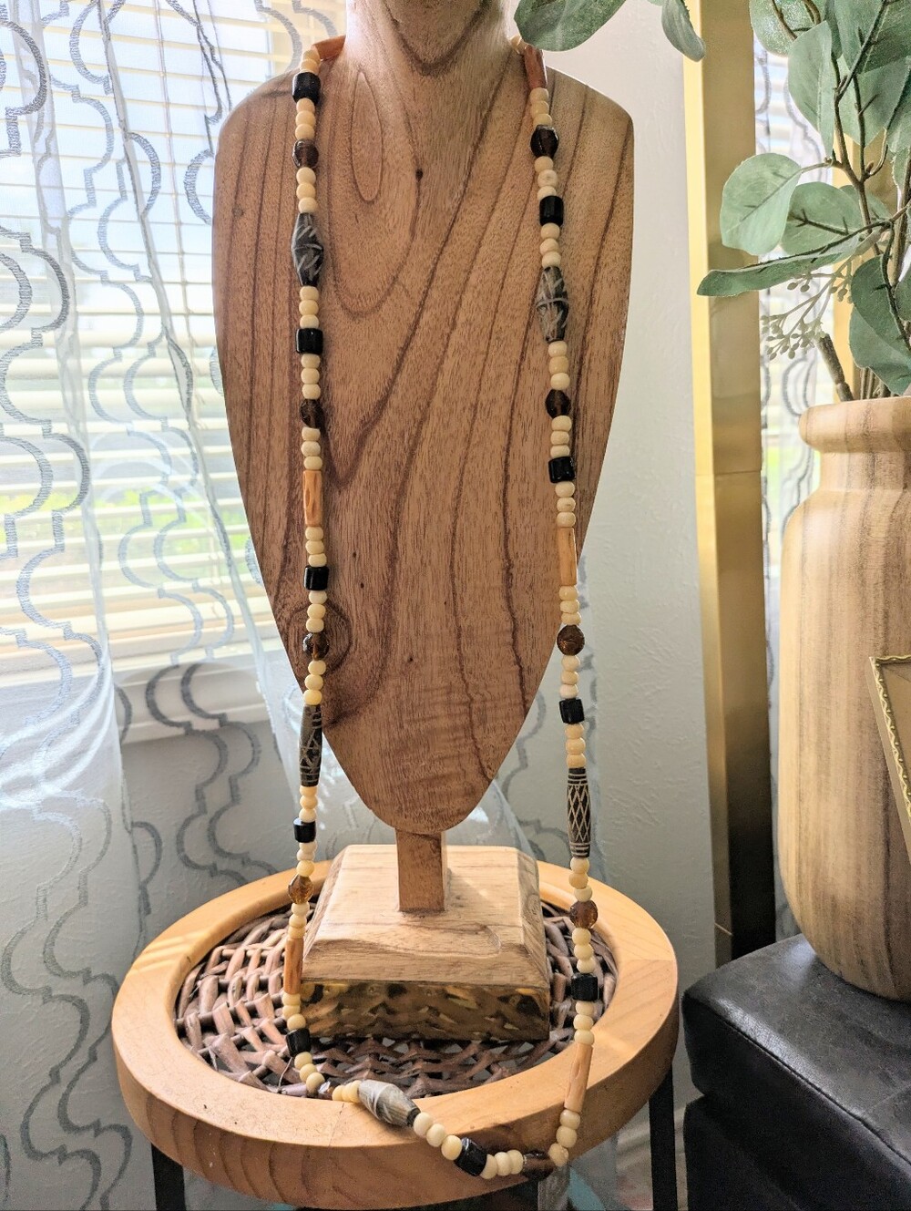 Long Beaded Necklace